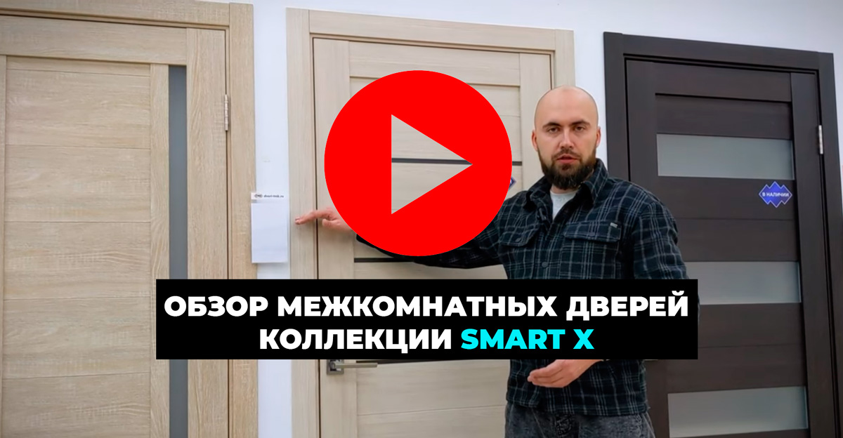 Видео обзор межкомнатной двери двери SMART 29